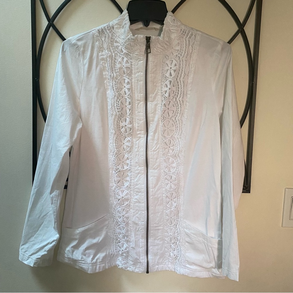 Soft Surroundings zipper top